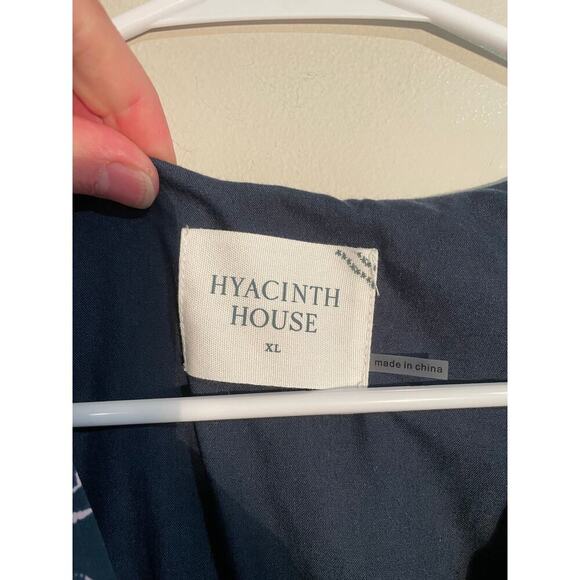 NWT Tuckernuck Hyacinth House Navy & Blush Abstract Floral Amanda Midi Dress XL‎ - Picture 11 of 14